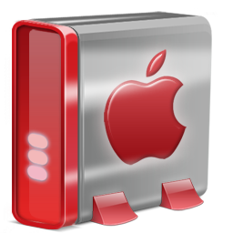 Red Mac HD Icon 256x256 png